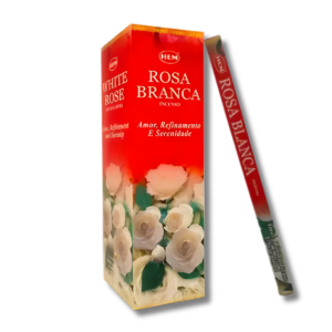 Incenso Indiano HEM Rosa Branca