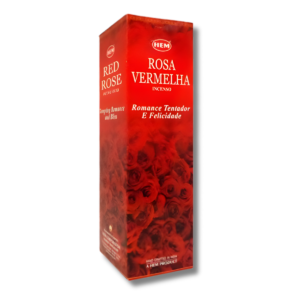 Incenso Indiano HEM Rosa Vermelha